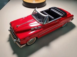 1953 Red Buick Convertible 11” Tin Friction Powered Car, No Box - Picture 1 of 6