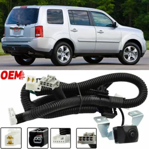 ✅Backup Rear View Parking Camera For Honda Pilot 3.5L V6 2009 2010 11 2012-2015 - Picture 1 of 9