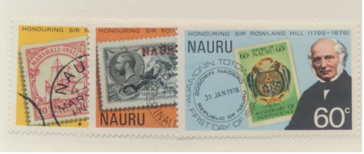 Nauru Stamps Scott #195 To 197, Mint Hinged - Image 1 of 1