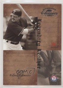 2004 Donruss Classics Legendary Leather /100 Rafael Palmeiro #LL-51