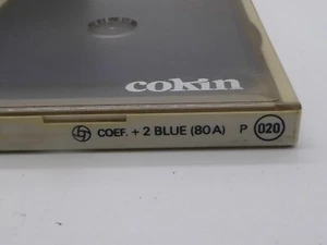 Cokin P020 Blue 80A - Square Filter + keeper - Picture 1 of 2