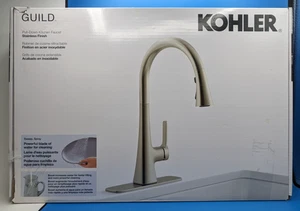Kohler - Gremio - Grifo de cocina extraíble - Acabado inoxidable - Caja abierta nueva - Imagen 1 de 8