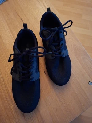 Tanzschuhe Damen Gr.6 Schwarz Stoff Wenig Getragen . Von der Firma Rumpf - Bild 1 von 4