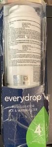 EveryDrop by Whirlpool Refrigerator Ice & Water Filter 4 EDR4RXD1 New Open - Picture 1 of 2
