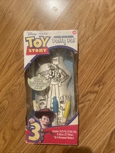 Rare! Disney Pixar Toy Story 2010 Color Your Own Puffy Pal -Read - Picture 1 of 12