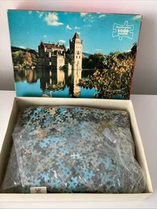 Vintage Waddingtons Puzzle 3000 Teile Schloss Anif Castle Austria - Bild 1 von 7