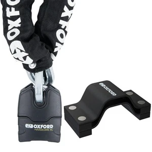 Oxford Hardcore XC13 Motorrad Kettenschloss 2,0 m mit Oxford Beast Bodenanker - Bild 1 von 10