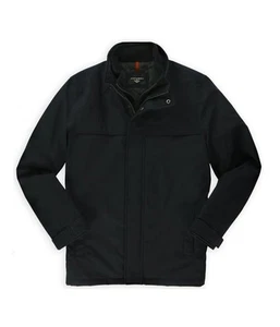 Dockers Mens Bonded Micro-Twill Jacket, Black, Small - Picture 1 of 1