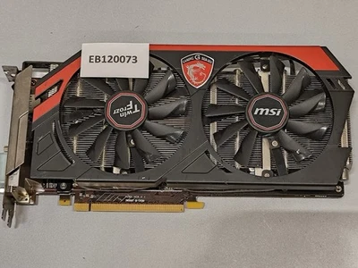 MSI N770 TF 2GD5/OC Gaming Graphics Card - Used, Working - Image 1 of 4