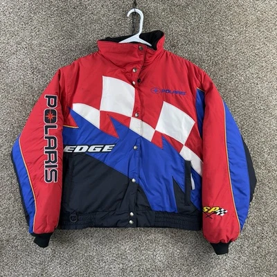 Vintage Polaris Edge Snowmobile Jacket Women’s Size Medium With Zip Out Liner - Image 1 of 4