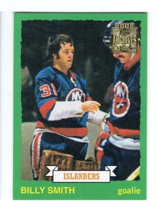 2001-02 Topps / OPC Archives Billy Smith Rookie Card Reprint #20 Islanders - Picture 1 of 2
