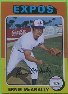 Tarjeta de béisbol 1975 Topps #318 Ernie McAnally (Montreal Expos) - Imagen 1 de 4