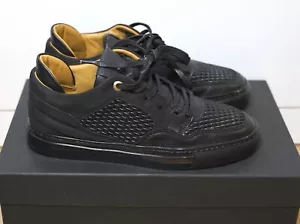 Android Homme Omega Low Sneakers size UK5/EU38 in Black Brand New with Box - Picture 1 of 8