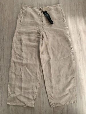 Elemente Clemente  Leinhose  Gr.  38 Beige 100%  Leine - Bild 1 von 4