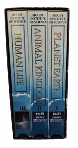 The Wonders of God's Creation (3-Tape Box Set, VHS, Moody Institute Of Science) - Foto 1 di 15