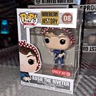 Rosie The Rivete 08 American History Funko Pop! Icons Target Exc In Protector
