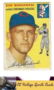 1954 Topps #138 Bob Borkowski - Imagen 1 de 2