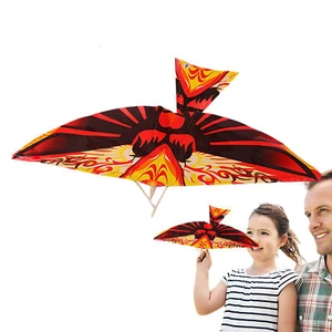 1Pc Elastic Rubber Band Powered Flying Birds Kites Funny Kids Kites Toy Random - Picture 1 of 12