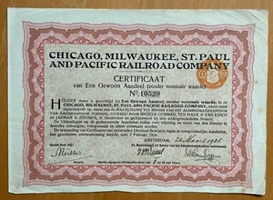 Chicago, Milwaukee, St. Paul and Pacific Railroad Company - Bild 1 von 1