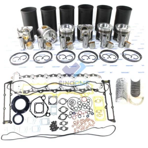 6M60 6M60T Engine Rebuild Kit Fits For Fuso Mitsubishi E120B E312 Piston No.5671 - Picture 1 of 6
