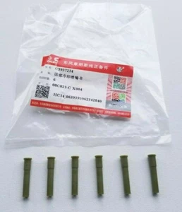DCEC Cummins Piston Cooling Nozzle Set of 6 89-2002 Turbo 3.9 5.9L 3937214 - Picture 1 of 2