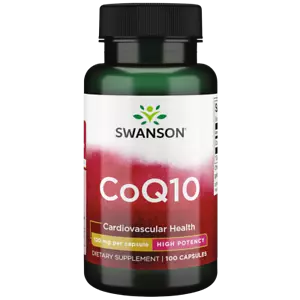 Swanson CoQ10 - Supports Heart Health & Energy Production, 120mg, 100 Caps - Picture 1 of 6