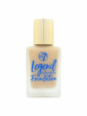4 × W7 London Legend Long Lasting Wear Light Foundation 28ml - Sand Beige  - Image 1 of 2