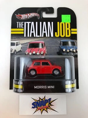 Red Morris Mini The Italian Job 2013 Hot Wheels Collector Retro Collection Foto 1 de 2