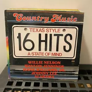 Country Music - Texas Style 16 hits A State of Mind 33rpm Vinyl LP Vg+ AJ5 - Picture 1 of 2