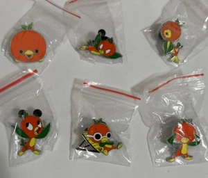 Disney Orange Bird Lot of 6 Pins - Picture 1 of 4