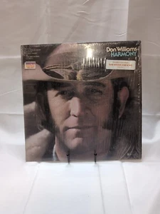 DON WILLIAMS - Harmony (Original Shrinkwrap) - 12" Vinyl Record LP - Picture 1 of 2