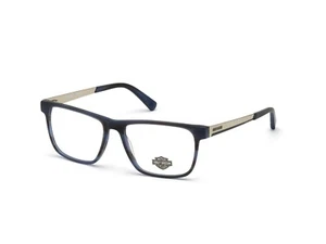 Harley Davidson HD0815 Blue 092 Plastic Optical Eyeglasses Frame 55-16-145 HD AB - Picture 1 of 2