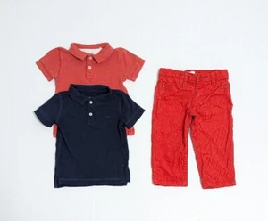 Country Road Baby Boys Polo Shirts & Corduroy Pants Size 12-18 Months x 3 Items - Picture 1 of 11