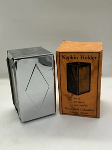 50er Jahre Retro Bloomfield Industries SERVIETTENHALTER OVP # 2010 Chrom - Bild 1 von 11