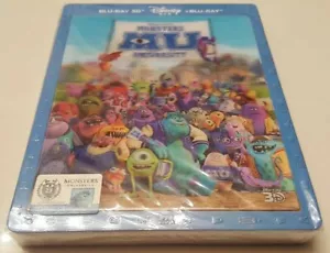 Monster's Inc University 3D Lenticular STEELBOOK + Gift (Blu-ray Blufans China) - Picture 1 of 9