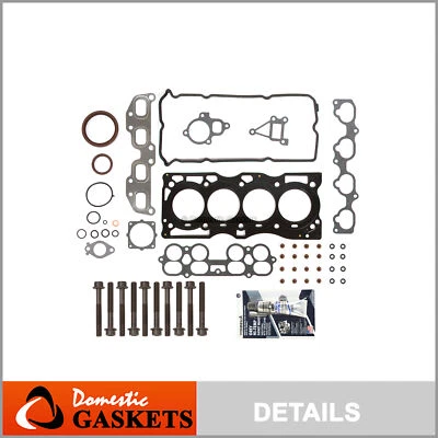 适用于 02-06 日产 Altima Sentra 2.5L DOHC MLS 全垫圈套装螺栓 QR25DE — 第 1/4 张图片