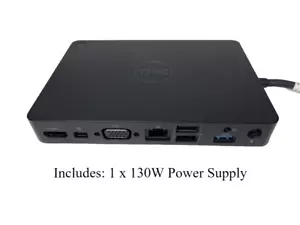 DELL WD15/K17A 4K USB-C Universal Docking Station USB 3.0 130W PSU HDMI - Picture 1 of 4