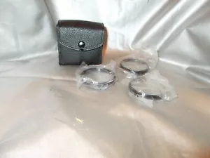 46mm Close Up Set - Kalt MADE IN JAPAN 3 Filters No 1 - 2 - 4 CASE INSTRUCTIONS - Picture 1 of 1