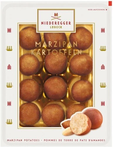Niederegger saftige Marzipan Kartoffeln in feinsten Kakao 100g - Bild 1 von 1