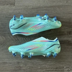 Adidas X Speedportal+ SG Mens Soccer Cleats Aqua Blue GW8420 Size 6 - Picture 1 of 9