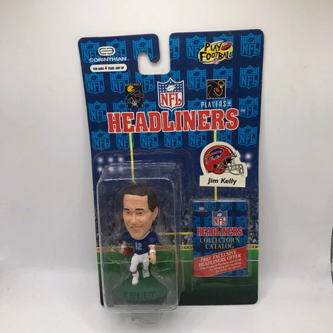 1996 Corinthian NFL Headliners Jim Kelly #12 Buffalo Bills GREAT CHRISTMAS GIFT Cover