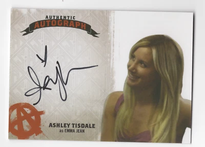 Tarjeta autógrafa automática Ashley Tisdale como Emma Jean SONS OF ANARCHY temporadas 4-5 #AT Foto 1 de 2
