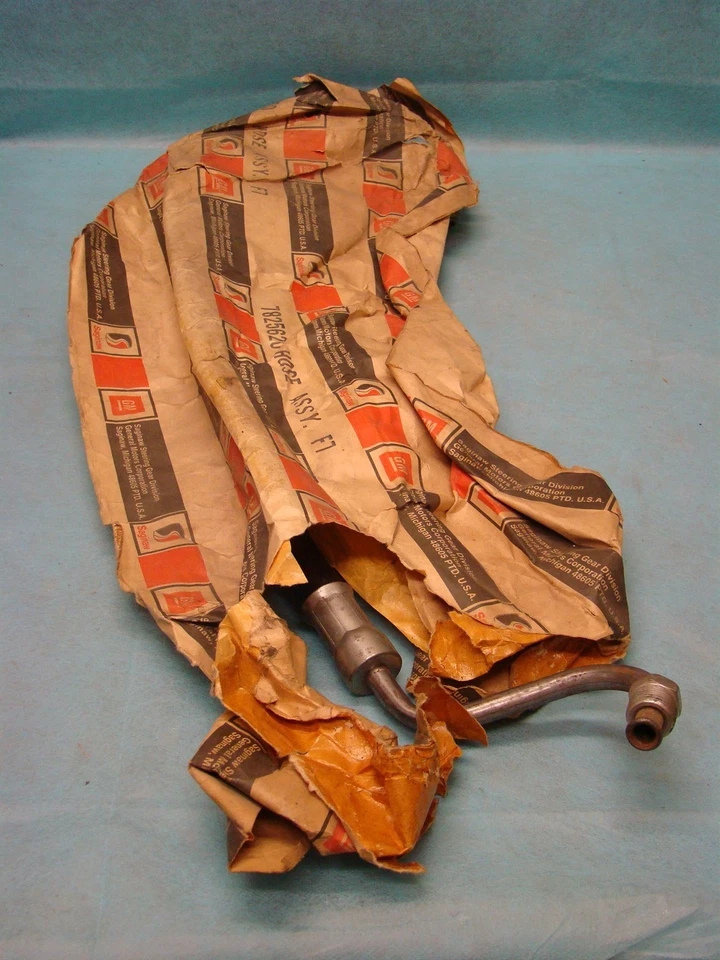 1971-1979 Buick Skylark Olds Cutlass Tornoado Chevy Vega Power Steering Hose NOS Foto 1 de 4