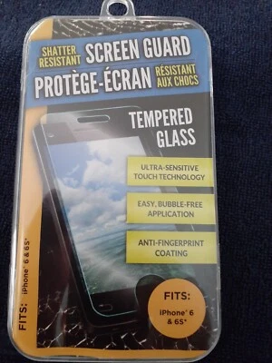 Бьющаяся прозрачная защита экрана из закаленного стекла для Apple iPhone 6 и 6S - Изображение 1 из 2