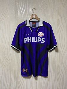 PSV EINDHOVEN 1996 1997 AWAY FOOTBALL SHIRT SOCCER JERSEY NIKE sz L MEN