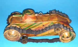 D0201775120 - Uralt Märklin großer Panzer 1087/0 Größe 16 x 7 x 6cm, mit starke - Bild 1 von 6