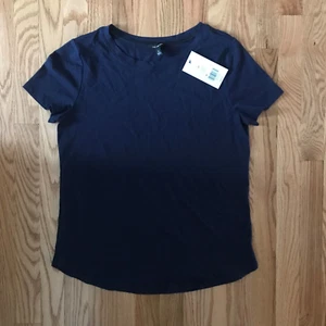 T-shirt The Limited Navy Wear To Work Core taglia media nuova con etichette - Foto 1 di 3