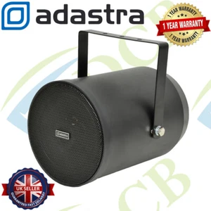 Proyector de sonido resistente a la intemperie Adastra 25 W proyector de uso en interiores o exteriores - negro - Imagen 1 de 1