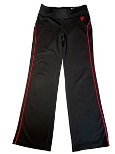 FILA SPORT Athletic Youth Girl's SZ XS 7 Performance Yoga Pants Color Black Pink - Picture 1 of 8