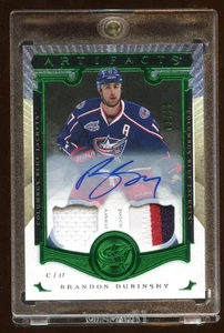 2015-16 ARTIFACTS BRANDON DUBINSKY AUTO #D 02/10 ALL STAR PATCH/JERSEY EMERALD ! - Picture 1 of 1